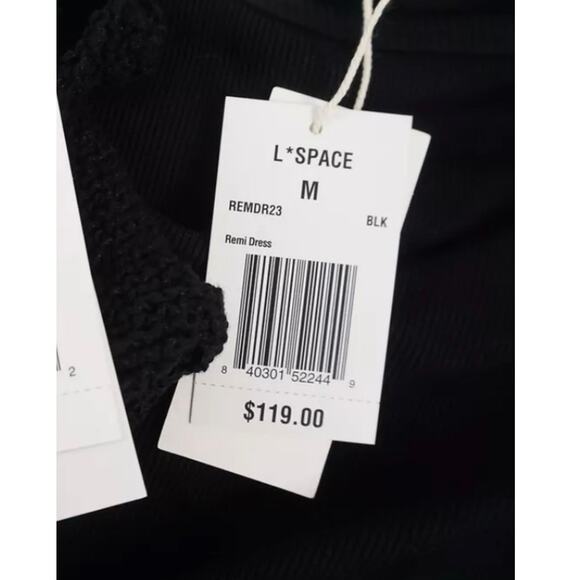 NWT - L*Space - Remi Dress in the color black - Size Medium - Picture 5 of 5